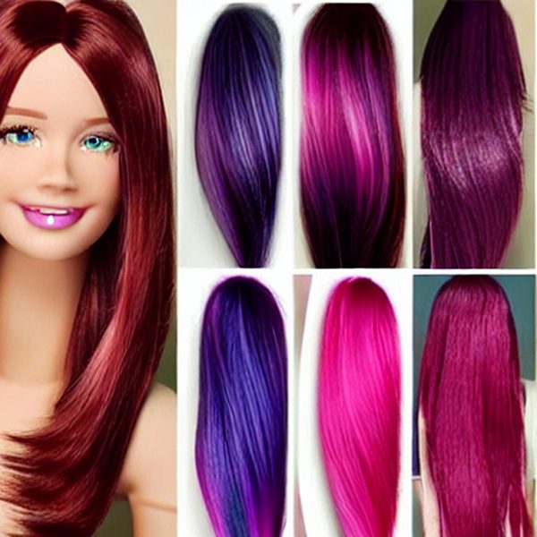 How to Dye Barbie Hair